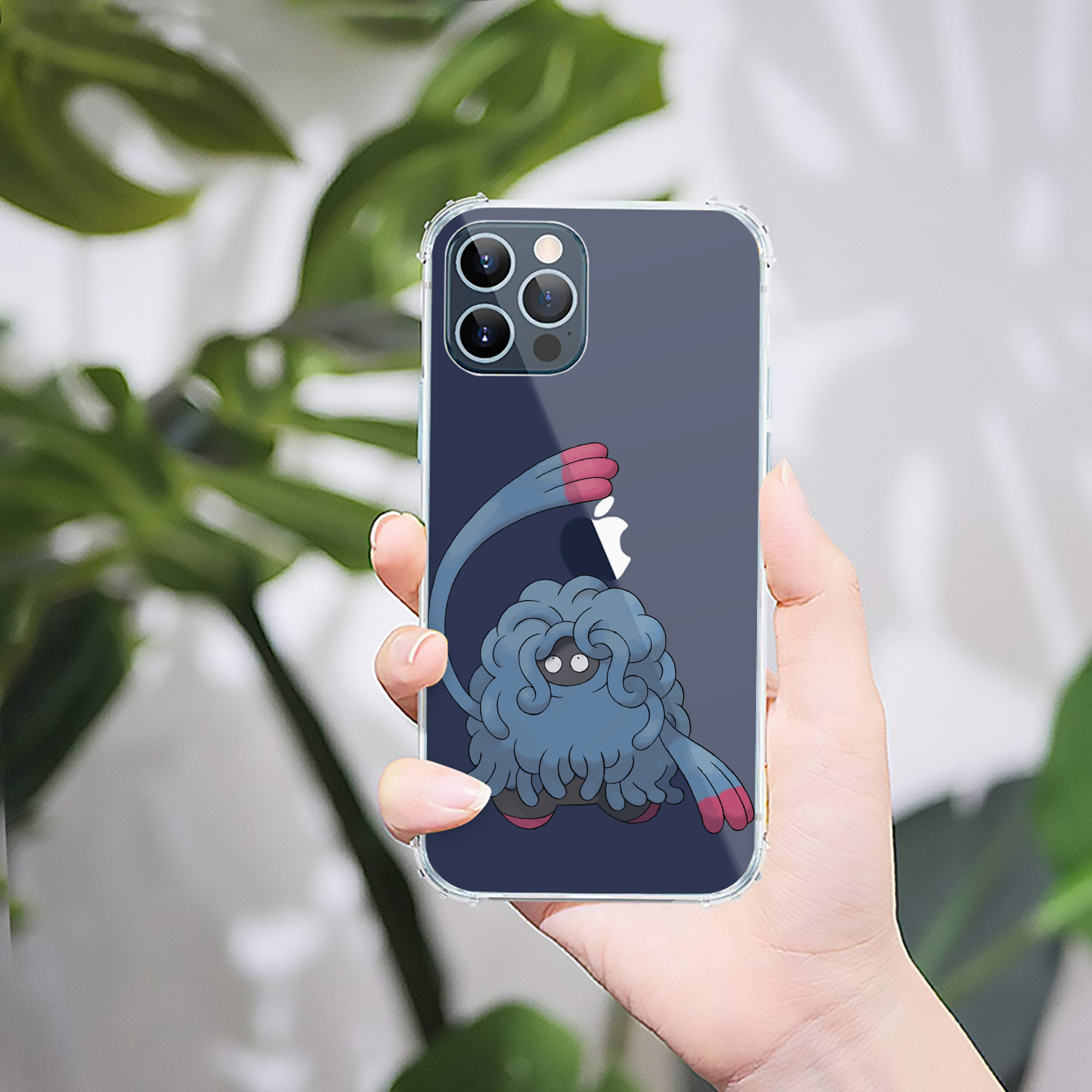 （画像用） ポケットモンスター Pokémon 【iPhone 12シリーズ対応】透明スマホケース（クリアソフトケース）